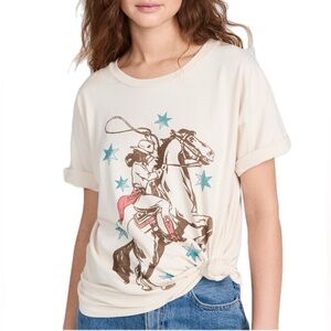 DAYDREAMER Midnight Bandit Cowgirl Graphic Tee